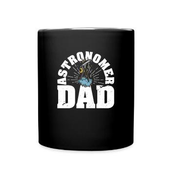 Space Astronomy Telescope Stars Hobby - Mug uni - noir - Devant