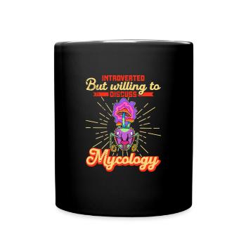 Fungi Ant Insects Biology Biologist School - Full Colour Mug - black - Front