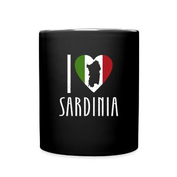 Italy Summer Mediterranean Sardinia Bella - Full Colour Mug - black - Front