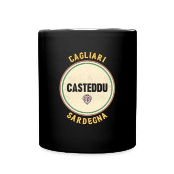 Italy Sardegna island Mediterranean holiday trip - Full Colour Mug - black - Front