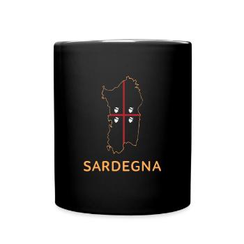 Sardaigne Île Méditerranée Italie Tourisme - Mug uni - noir - Devant