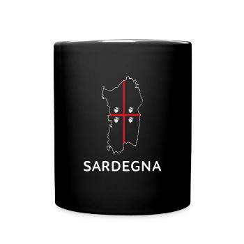 Sardaigne Île Méditerranée Italie Tourisme - Mug uni - noir - Devant