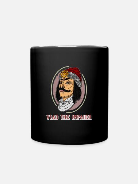 Transsilvanien Vlad Tepes Rumänien Impaler - Tasse einfarbig - Schwarz