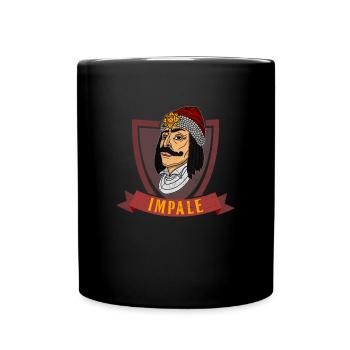 Roumanie Balkans Vlad Tepes Vampire Cadeau - Mug uni - noir - Devant
