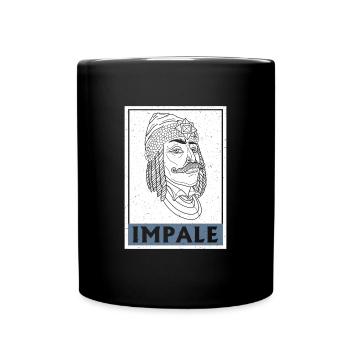 Transylvania Romania Vlad Tepes Balkans - Full Colour Mug - black - Front