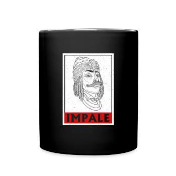 Transylvania Romania Vlad Tepes Balkans - Full Colour Mug - black - Front