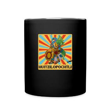 Huitzilopochtli Dieu de la guerre Histoire de la religion aztèque - Mug uni - noir - Devant
