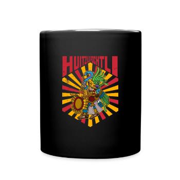 Mexican History Aztec Mexico Culture - Full Colour Mug - black - Front