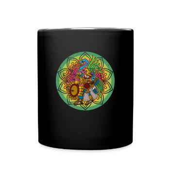 Déité mexicaine Mexico Huitzilopochtli - Mug uni - noir - Devant