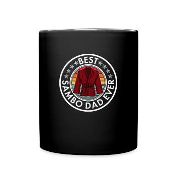 Sambo Sports Suit Russia Martial Arts Athletes - Full Colour Mug - black - Front