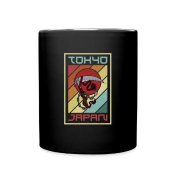 Ninja Martial Arts Weapon Ninjutsu Kusarigama Spell - Full Colour Mug - black - Front