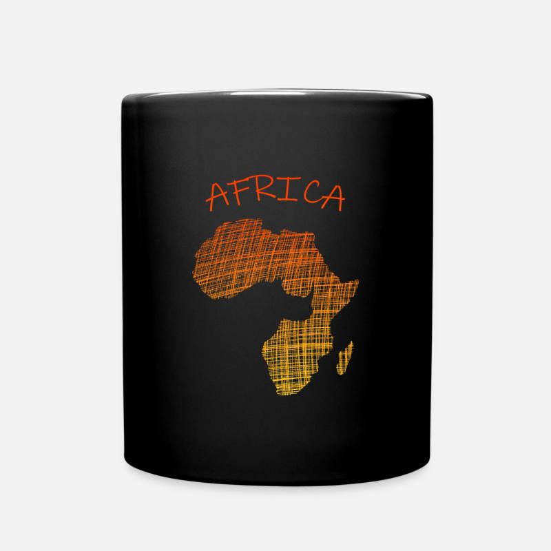 Afrika Madagaskar Africa Afrika - Tasse einfarbig - Schwarz