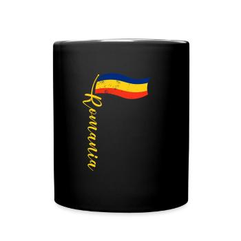 Roumanie Roumanie Vacances Balkans Origine - Mug uni - noir - Devant