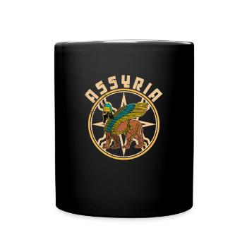 Lamassu Irak Assyrien Sumer Mythologie Antik - Tasse einfarbig - Schwarz - Vorne