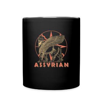 Lamassu Persien Faravahar Babylon Assyrien Antik - Tasse einfarbig - Schwarz - Vorne