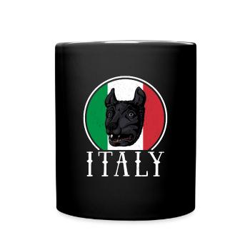 Loup Rome Mythologie Antique Italie Histoire - Mug uni - noir - Devant