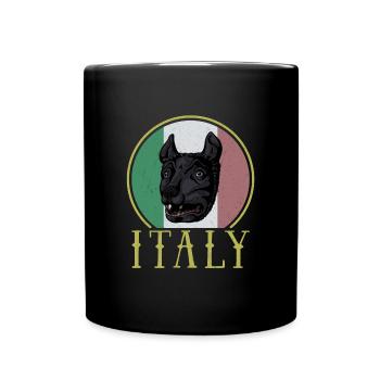 Loup Rome Mythologie Antique Italie Histoire - Mug uni - noir - Devant