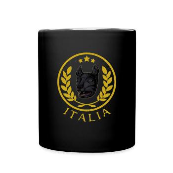 Mythologie antique, Rome, Italie, Loup, Lupa, Roma - Mug uni - noir - Devant
