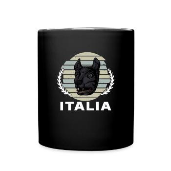 Rome Sculpture Loup Mythologie Antique Histoire - Mug uni - noir - Devant