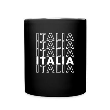 Histoire ancienne Rome Italie loup Sculpture - Mug uni - noir - Devant