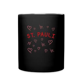 Paulianer Moin Sankt Pauli Hamburg Norden - Tasse einfarbig - Schwarz - Vorne