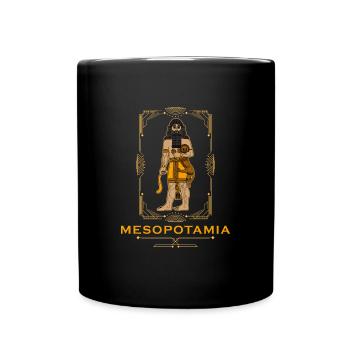 Geschichte Gilgamesch Antike Sumer Assyrien - Tasse einfarbig - Schwarz - Vorne