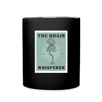 Neurologe Gehirn Neurochirurg Neuron Arzt - Tasse einfarbig - Schwarz - Vorne
