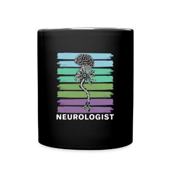Neurochirurg Facharzt Neurologie Medizin Arzt - Tasse einfarbig - Schwarz - Vorne