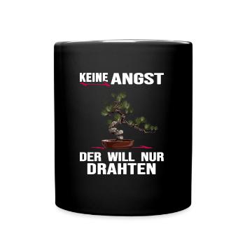 Bonsai Bonsai Tree Bonsai Wire - Full Colour Mug - black - Front