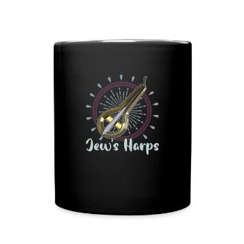Jew's Harp Instrument Qopuz Maultrommel - Tasse einfarbig - Schwarz - Vorne