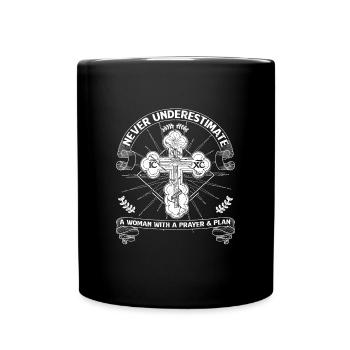Orthodox Religion Kreuz Balkan Serbien Serbe - Tasse einfarbig - Schwarz - Vorne