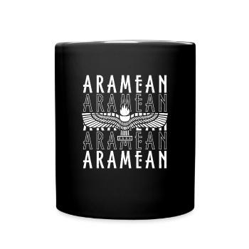 Aramäer aramäische Geschichte Naher Osten - Tasse einfarbig - Schwarz - Vorne