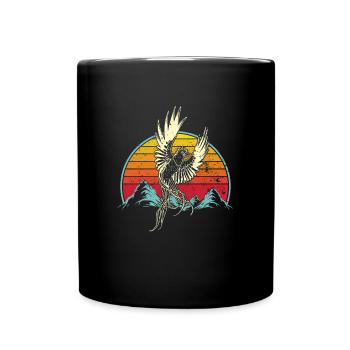 Quetzal Vogel National Symbol Guatemala Guata - Tasse einfarbig - Schwarz - Vorne