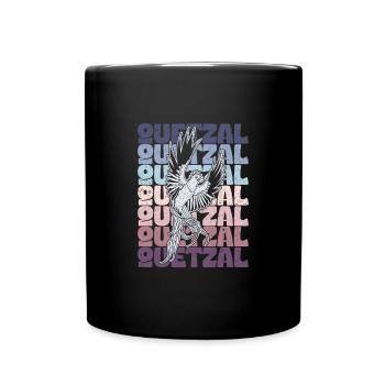 Quetzal Guatemala National Vogel Tropisch Guata - Tasse einfarbig - Schwarz - Vorne
