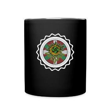 Euskal Herria Pamplona Basken Patriotisch - Tasse einfarbig - Schwarz - Vorne