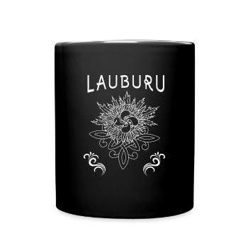 Euskal Herria Lauburu Basken Baskisch Land - Tasse einfarbig - Schwarz - Vorne