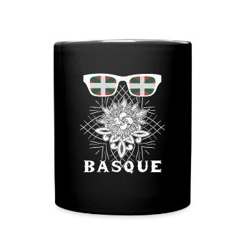 Basken National Patriotisch Euskal Herria - Tasse einfarbig - Schwarz - Vorne