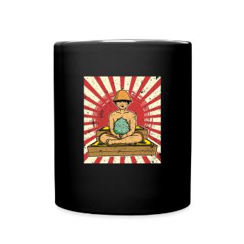Sauna Sento Japan Badehaus Spa Tokio Dampf - Tasse einfarbig - Schwarz - Vorne