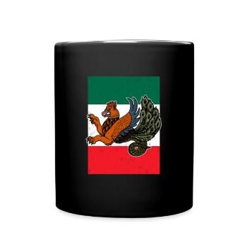 Zoroastrismus Faravahar Persien Simurgh Religion - Tasse einfarbig - Schwarz - Vorne