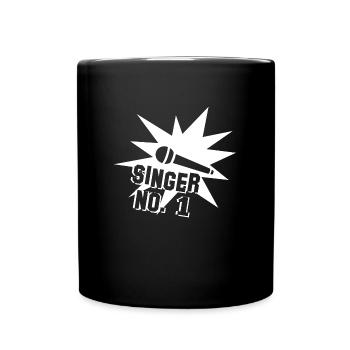 Le chanteur numéro un meilleur chanteur - Mug uni - noir - Devant