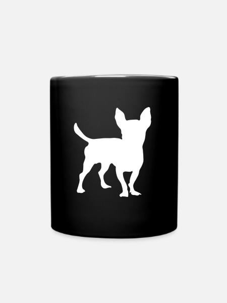 Chihuahua - Full Colour Mug - black