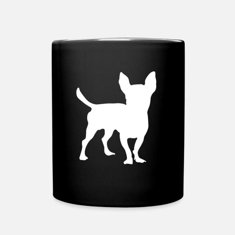 Chihuahua - Full Colour Mug - black