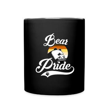 Bear Pride LGBT Gay Pride CSD Communauté Bear Fetish - Mug uni - noir - Devant