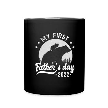 Vatertag Vatertag Vatertag Vatertag Geschenk - Tasse einfarbig - Schwarz - Vorne