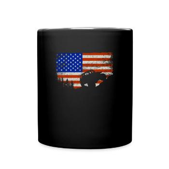 Off Roading QUAD ATV Apparel Off Road QUAD ATV - Tasse einfarbig - Schwarz - Vorne
