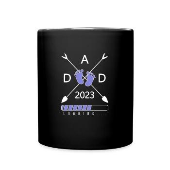Papa 2023 - Mug uni - noir - Devant