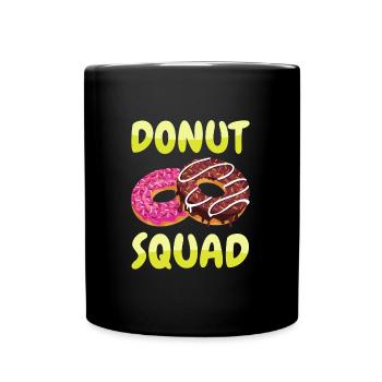 Donut Squad Donuts - Full Colour Mug - black - Front