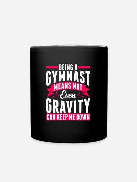 Gymnastique Gymnastique Gymnaste - Mug uni - noir
