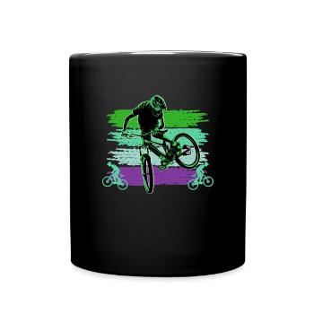 Unnamed Project 64 - Full Colour Mug - black - Front
