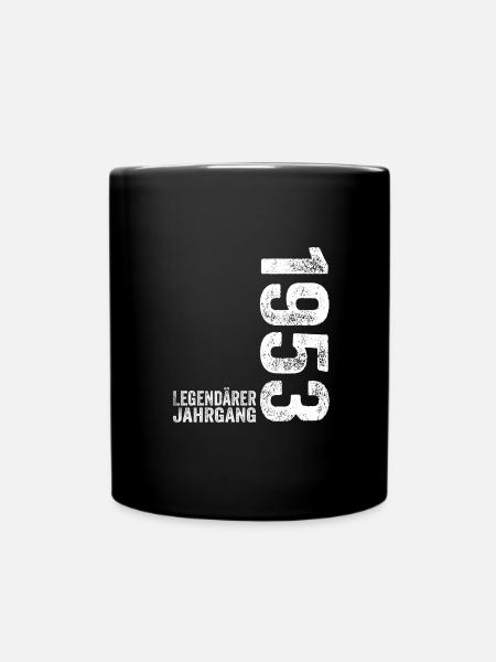 70 Jahre Legendärer Jahrgang 1953 70. Geburtstag - Tasse einfarbig - Schwarz